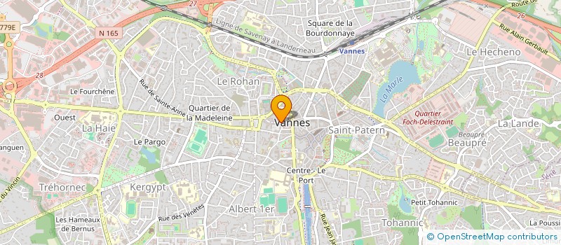 localisation de l'entreprise HDS IMMO à VANNES
