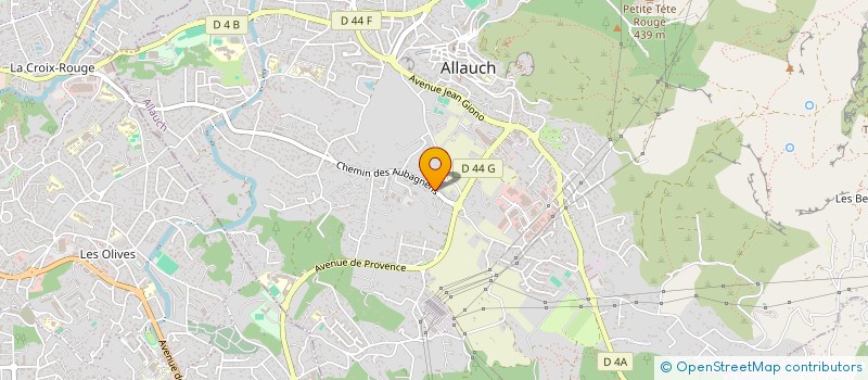 localisation de l'entreprise HDS MERCURE  ALLAUCH