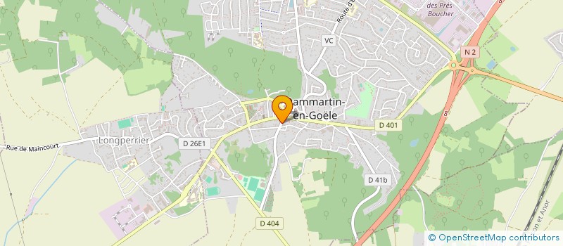 localisation de l'entreprise HDS MOTORS  DAMMARTIN-EN-GOELE