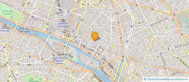 localisation de l'entreprise HDT à PARIS