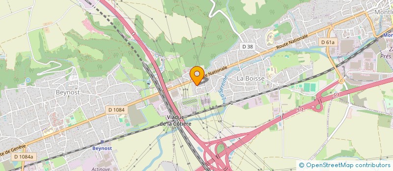 localisation de l'entreprise HDT CONSULT à LA BOISSE