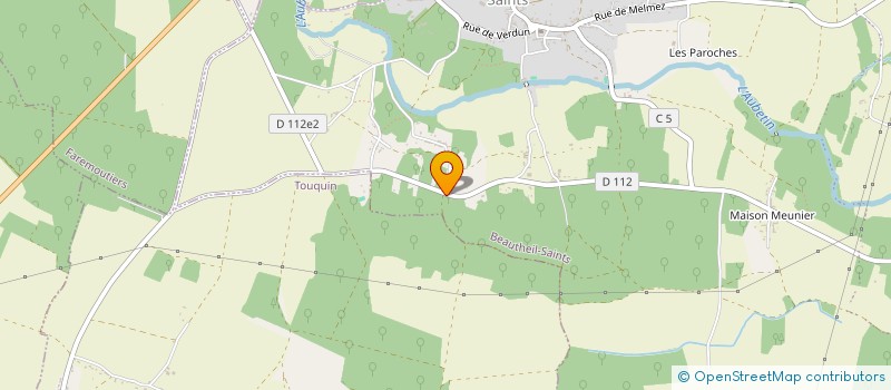 localisation de l'entreprise HDTC  BEAUTHEIL-SAINTS