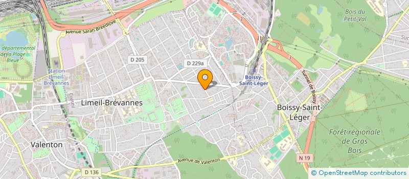 localisation de l'entreprise HDTN à LIMEIL-BREVANNES