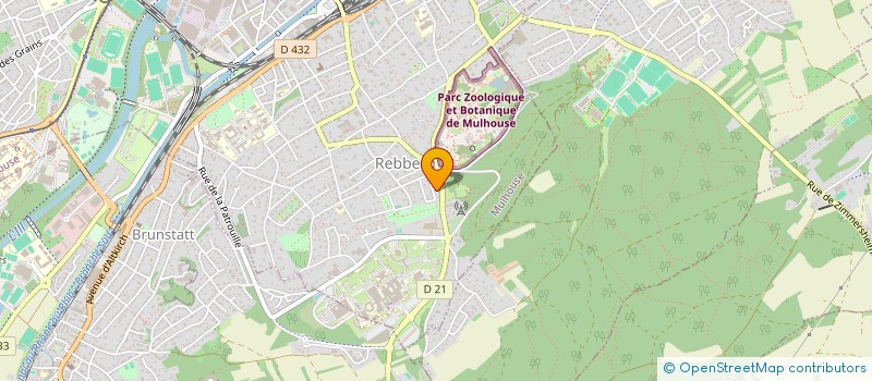 localisation de l'entreprise HDV  MULHOUSE