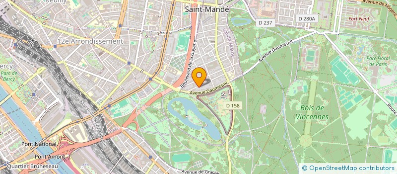 localisation de l'entreprise HDV CONSULTING à SAINT-MANDE