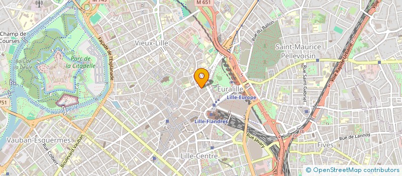localisation de l'entreprise HDV EXPANSION à LILLE