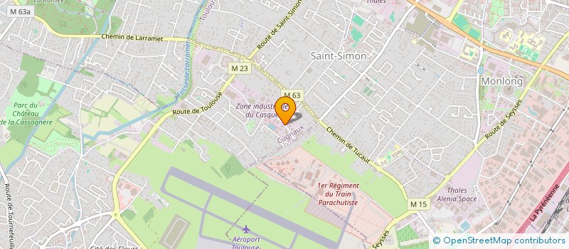 localisation de l'entreprise HDVJ  CUGNAUX