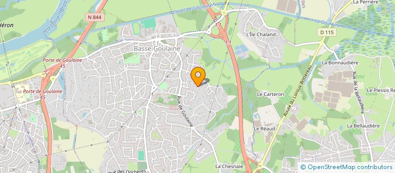 localisation de l'entreprise HDY SERVICES à BASSE-GOULAINE