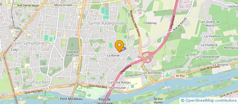 localisation de l'entreprise HDZ MOTORS  SAINT-AVERTIN