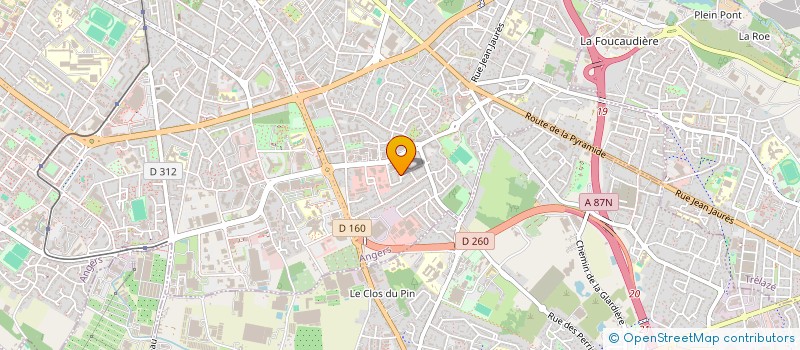 localisation de l'entreprise HE CHANGE  ANGERS