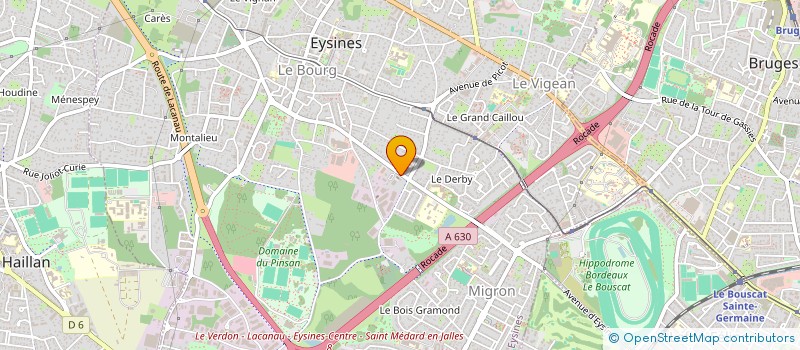 localisation de l'entreprise HE CHEF à EYSINES