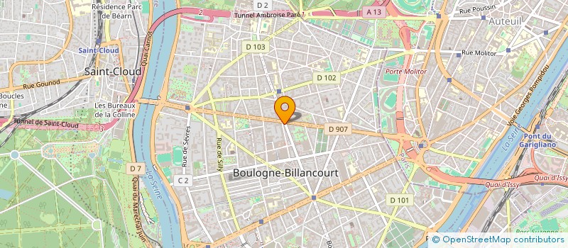 localisation de l'entreprise HE-KAM à BOULOGNE-BILLANCOURT