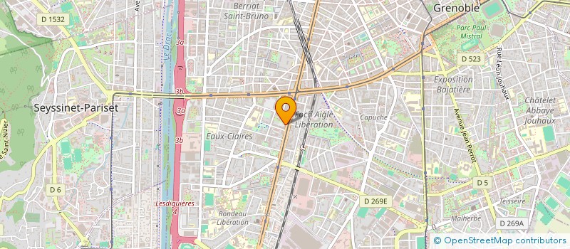 localisation de l'entreprise HE-MULTIPLIES à GRENOBLE