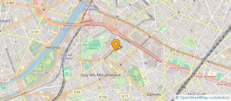 localisation de l'entreprise HEA CONSEIL à ISSY-LES-MOULINEAUX