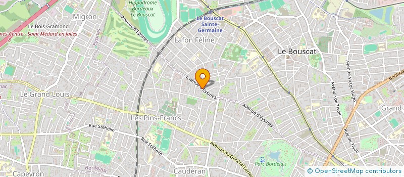 localisation de l'entreprise HEA IMMOBILIER  BORDEAUX