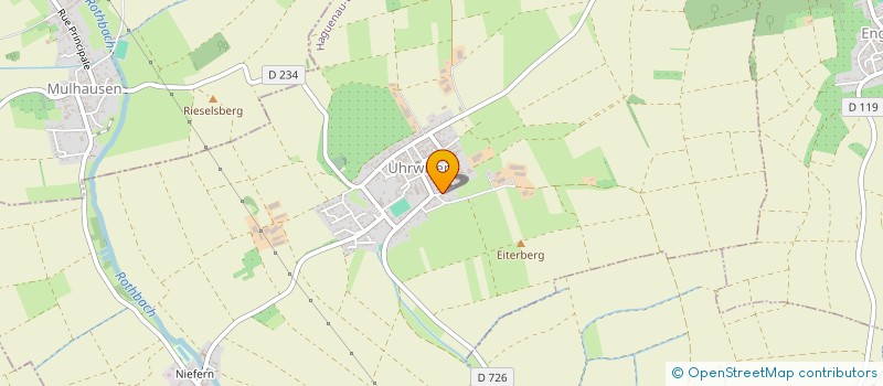 localisation de l'entreprise HEAD-BALANCE  UHRWILLER