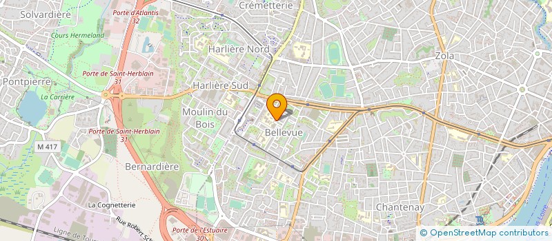 localisation de l'entreprise HEAD BREAK 2 à NANTES
