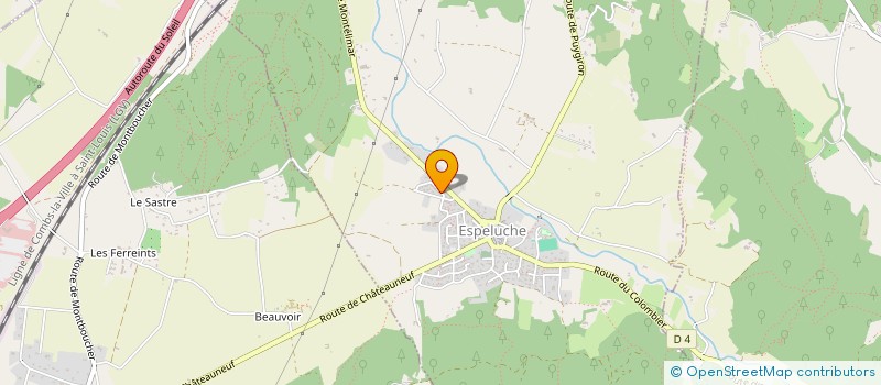 localisation de l'entreprise HEAD FINGER'S  ESPELUCHE