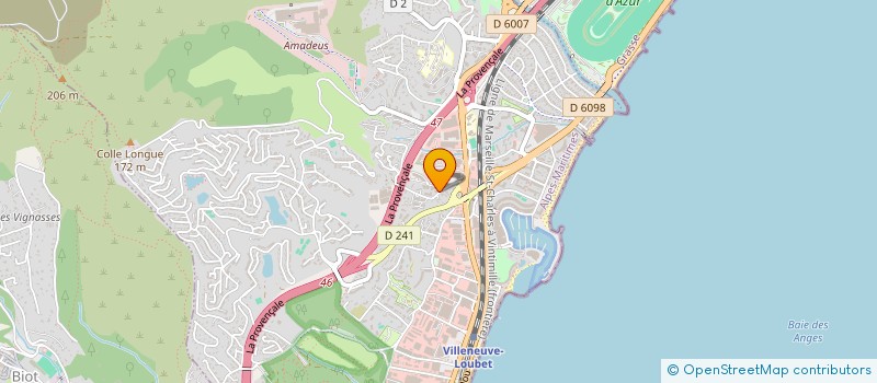 localisation de l'entreprise HEAD RENOV  VILLENEUVE-LOUBET