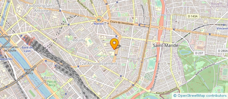localisation de l'entreprise HEADER COMMUNICATION à PARIS