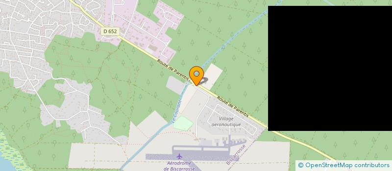 localisation de l'entreprise HEADING WEST  BISCARROSSE