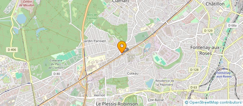 localisation de l'entreprise HEADLESS  CLAMART