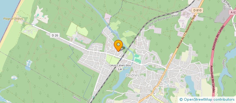 localisation de l'entreprise HEADLINERS MUSIC  ONDRES