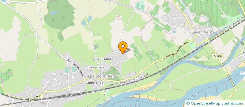 localisation de l'entreprise HEADQUARTERS  LA POSSONNIERE