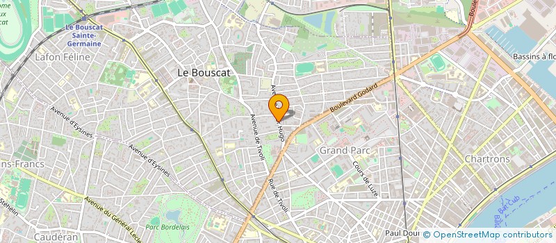 localisation de l'entreprise HEADS UP à LE BOUSCAT