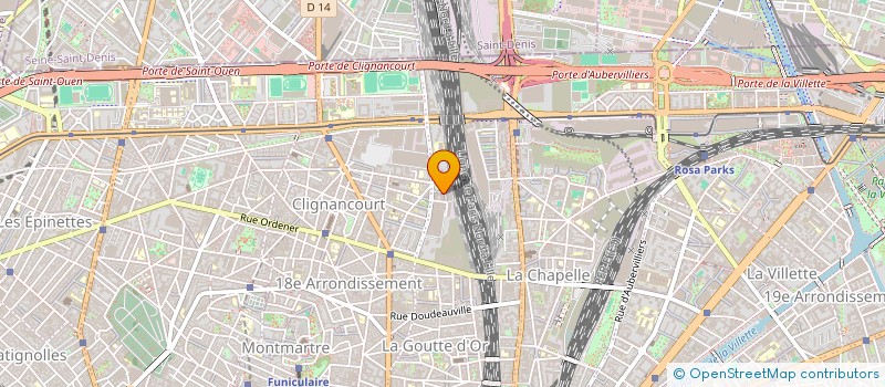 localisation de l'entreprise HEADZ UP  PARIS