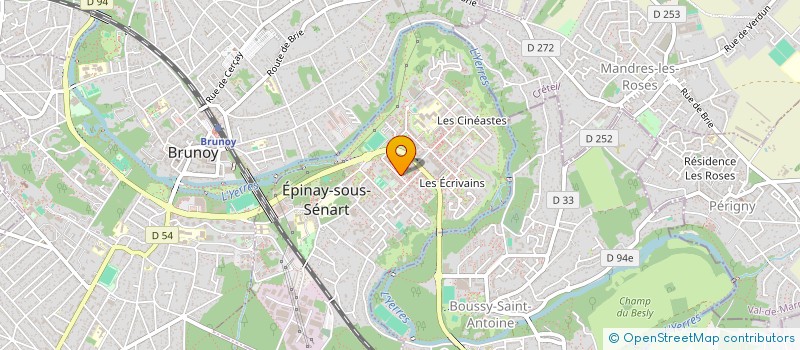 localisation de l'entreprise HEALANCE  EPINAY-SOUS-SENART