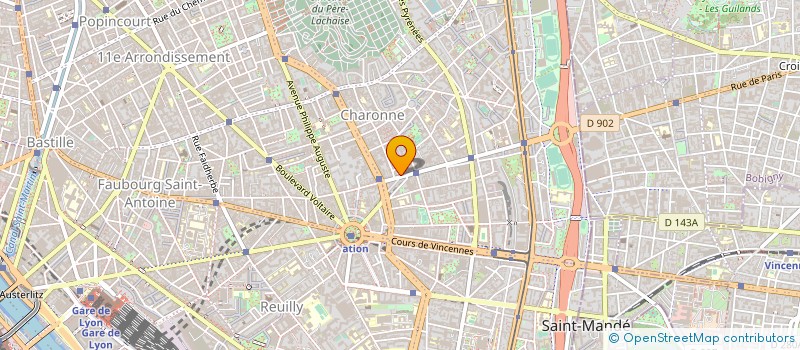 localisation de l'entreprise HEALCIA à PARIS