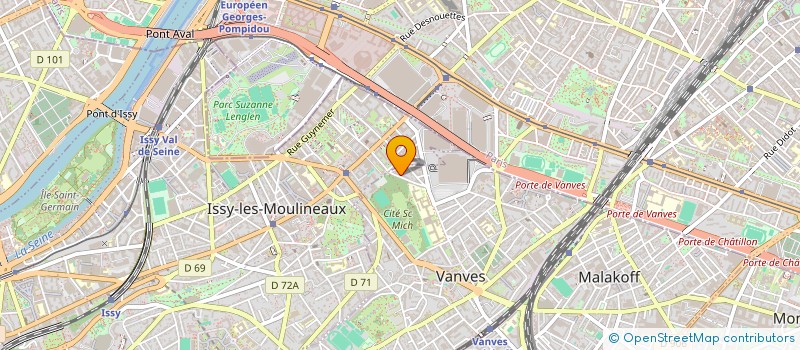 localisation de l'entreprise HEALEXPERT à VANVES