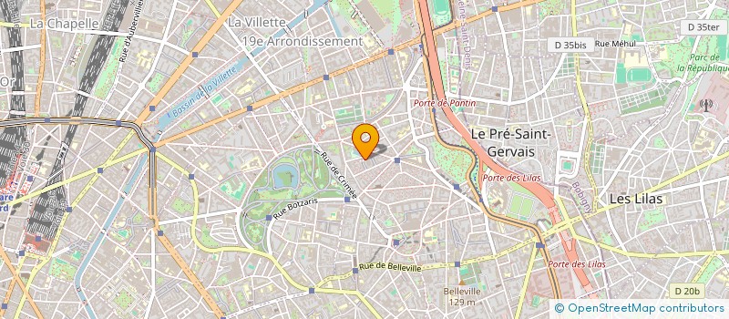 localisation de l'entreprise HEALING ARTS FOR DEVELOPMENT  PARIS