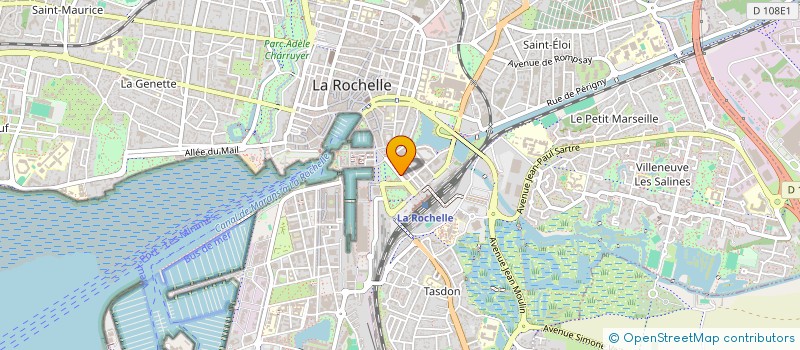 localisation de l'entreprise HEALTH BY JULIETTE  LA ROCHELLE