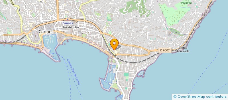 localisation de l'entreprise HEALTH CARE à CANNES