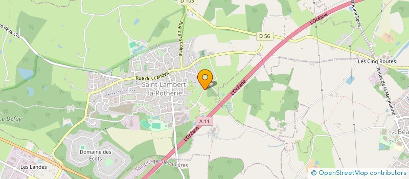 localisation de l'entreprise HEALTH CONSULTING & ASSOCIES  SAINT-LAMBERT-LA-POTHERIE