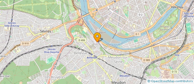 localisation de l'entreprise HEALTH DATATRUST à SEVRES