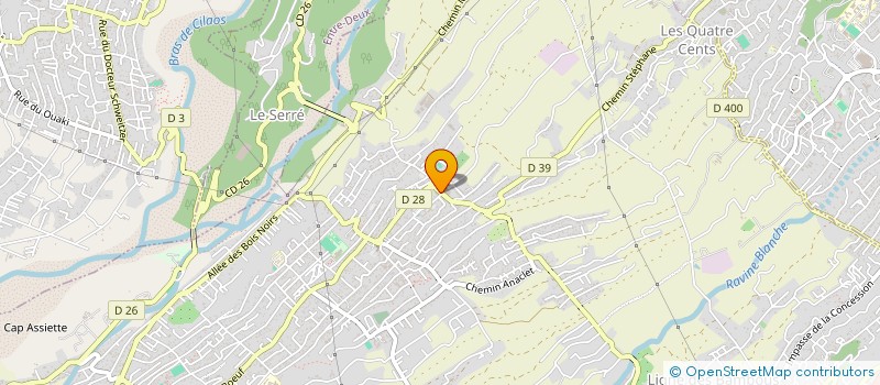 localisation de l'entreprise HEALTH ' FIT  SAINT-PIERRE