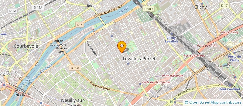localisation de l'entreprise HEALTH & HAPPINESS FRANCE  LEVALLOIS-PERRET