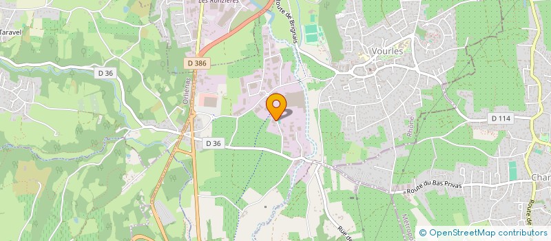 localisation de l'entreprise HEALTH-PREVENT  VOURLES