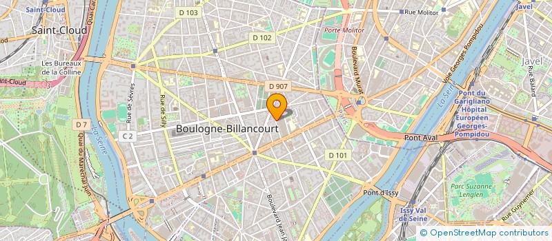 localisation de l'entreprise HEALTH SCIENCES & SYSTEMS à BOULOGNE-BILLANCOURT