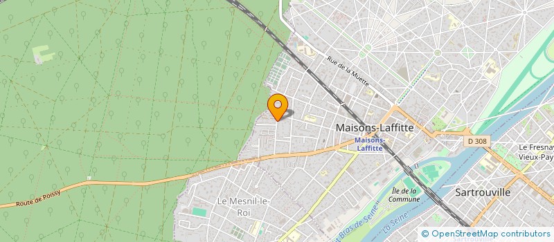 localisation de l'entreprise HEALTHCARE BRAND CONSULTING à MAISONS-LAFFITTE