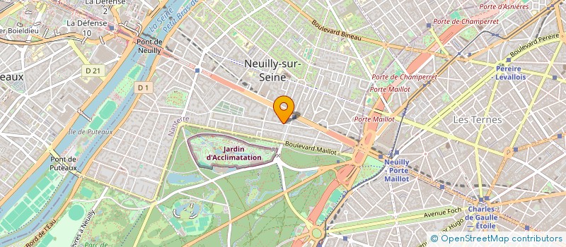 localisation de l'entreprise HEALTHCARE & TECHNOLOGY INTERNATIONAL  NEUILLY-SUR-SEINE