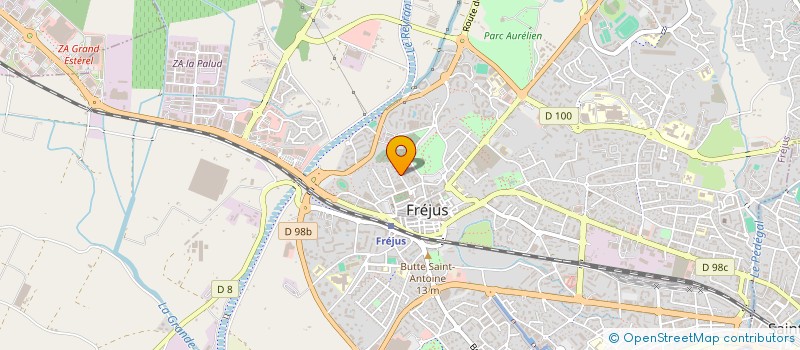 localisation de l'entreprise HEALTHY CENTER à FREJUS