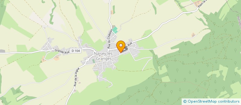 localisation de l'entreprise HEALTHY FOOD CREATION  NAISEY-LES-GRANGES