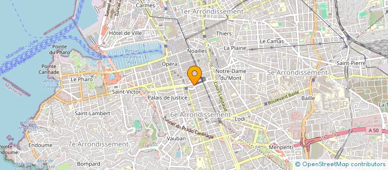 localisation de l'entreprise HEALTHY FOOD SYLIFLO à MARSEILLE