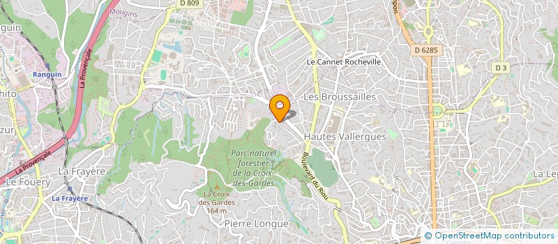 localisation de l'entreprise HEALTHY GUT à CANNES