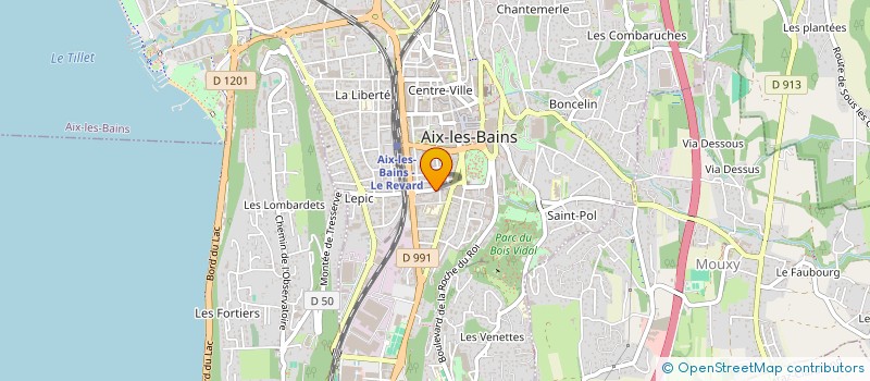 localisation de l'entreprise HEALTHY HERBALS à AIX-LES-BAINS