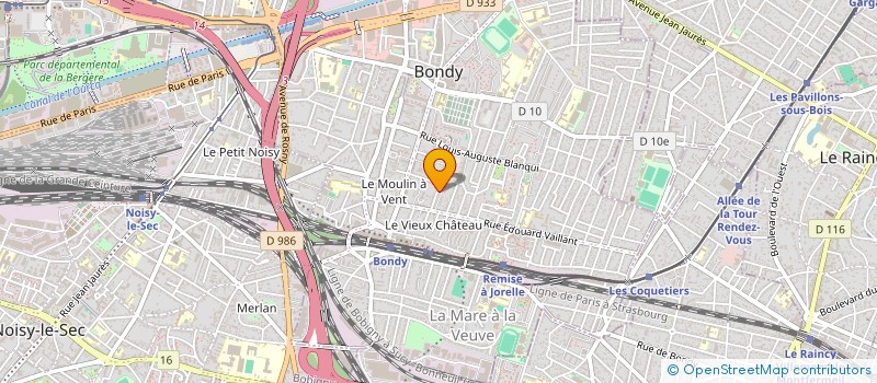 localisation de l'entreprise HEALTHY KITCHEN  BONDY